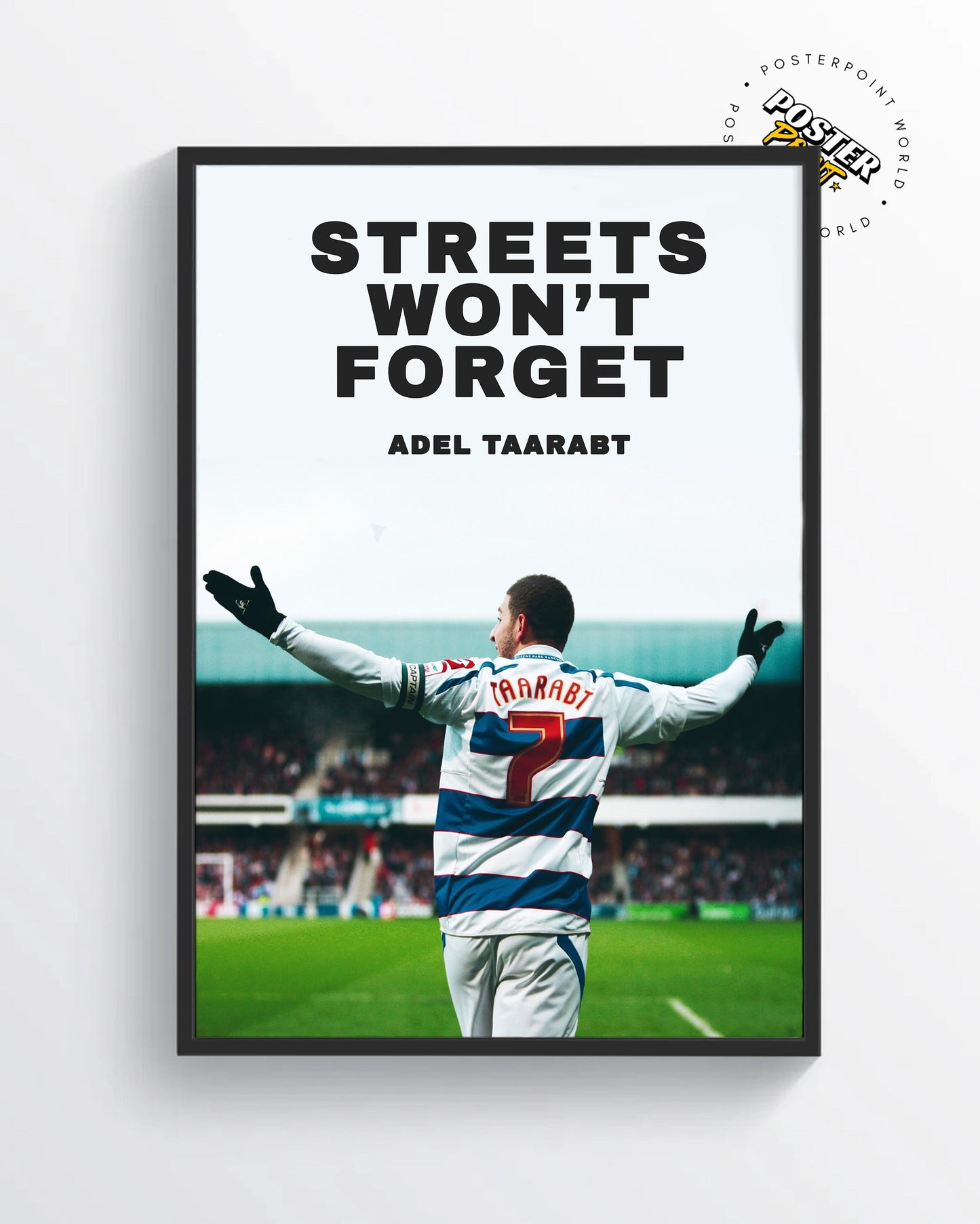 Affiche imprimée d'Adel Taarabt