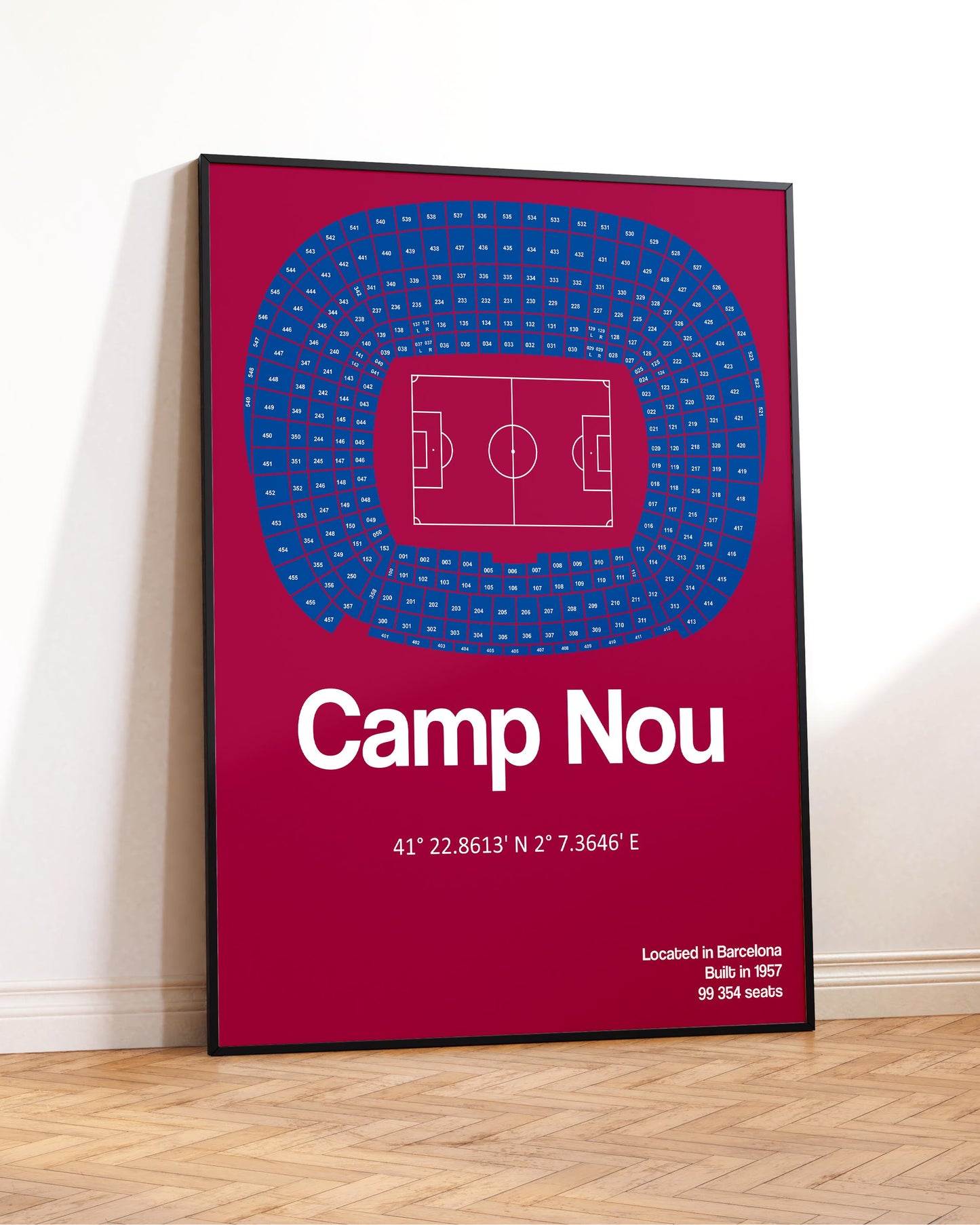 Camp Nou Poster Print