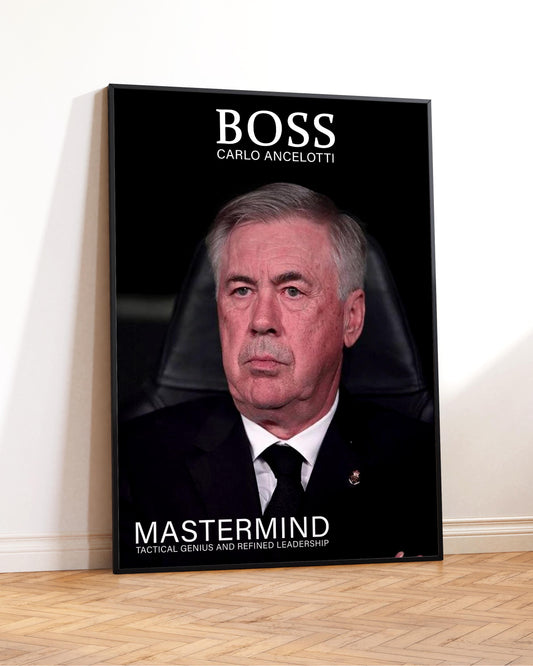 Carlo Ancelotti Poster Print