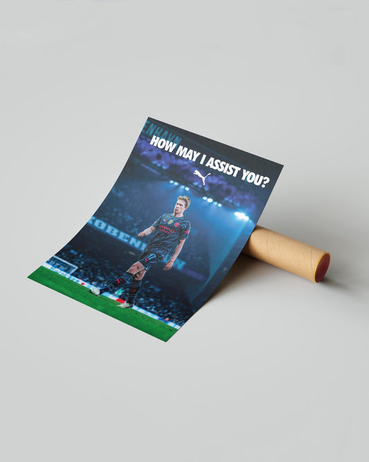 Kevin De Bruyne Poster Print