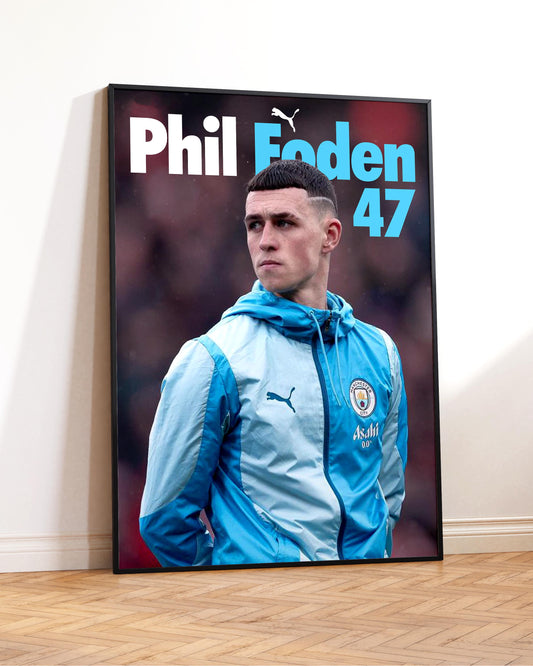 Phil Foden Poster Print
