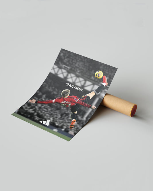 Alejandro Garnacho Poster Print