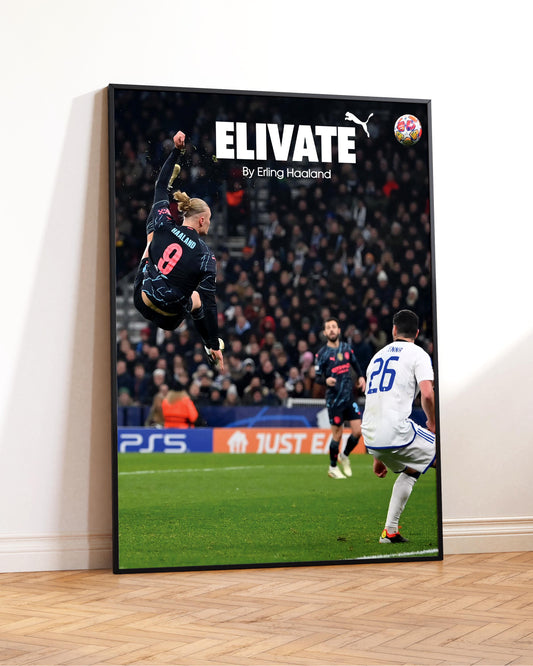 Erling Haaland Poster Print