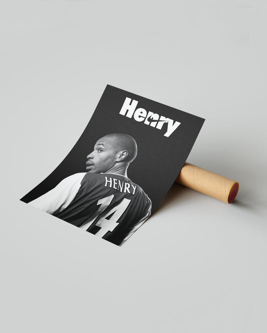Thierry Henry Poster Print