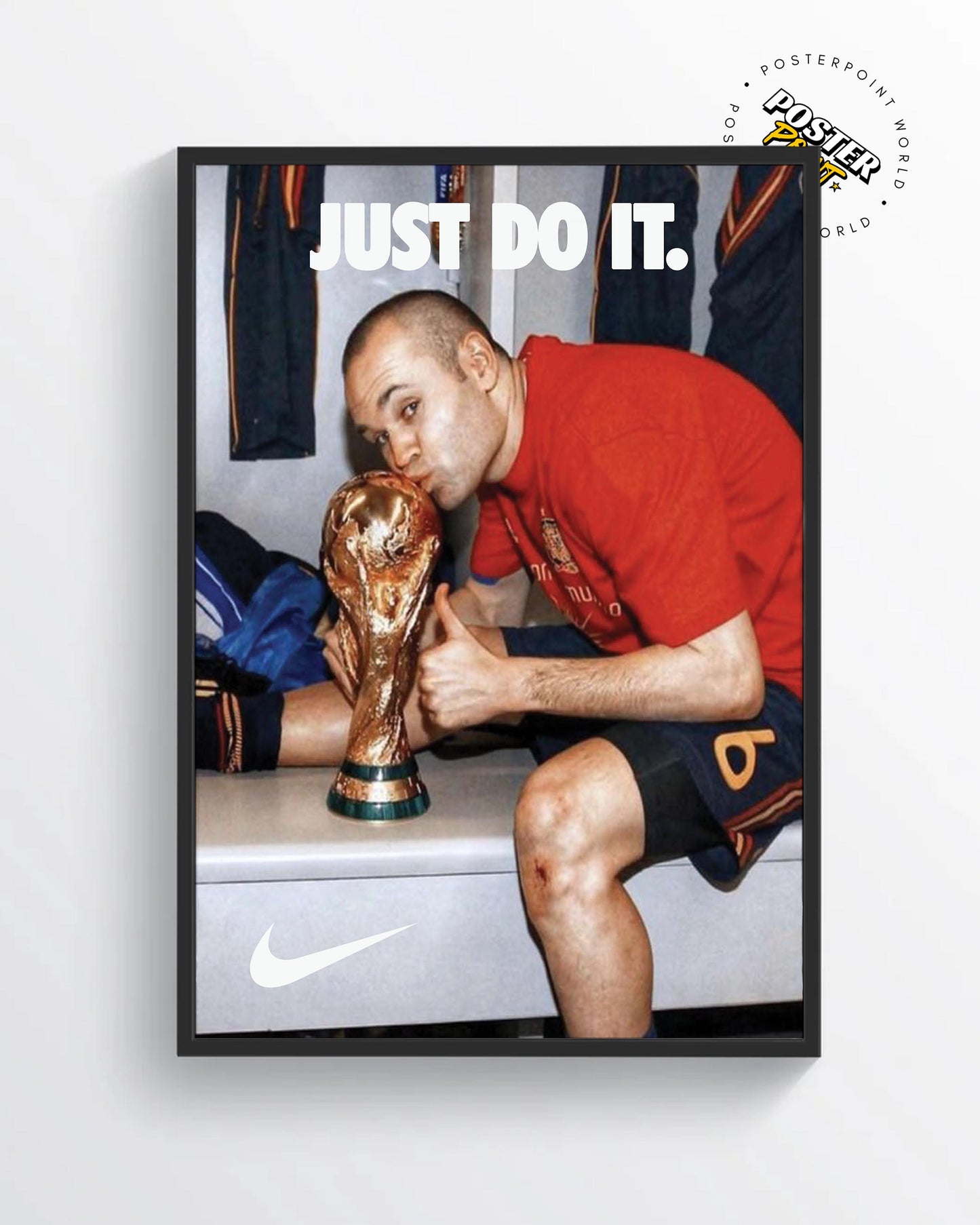 Andrés Iniesta Poster Print