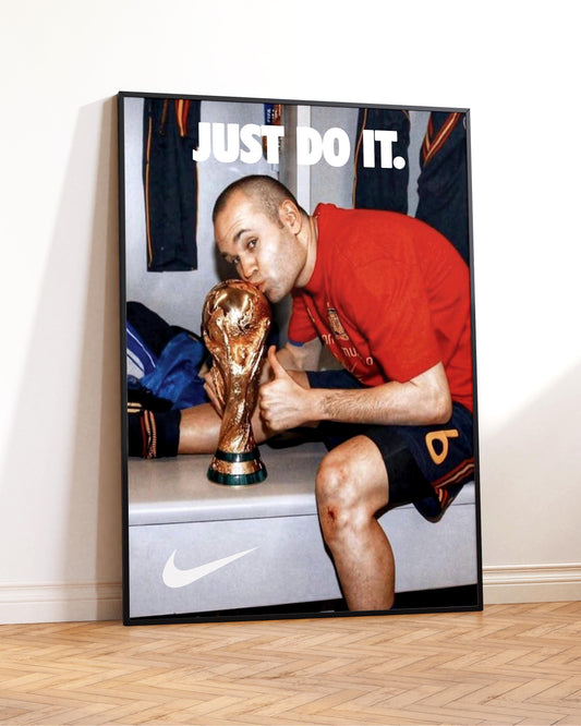 Andrés Iniesta Poster Print