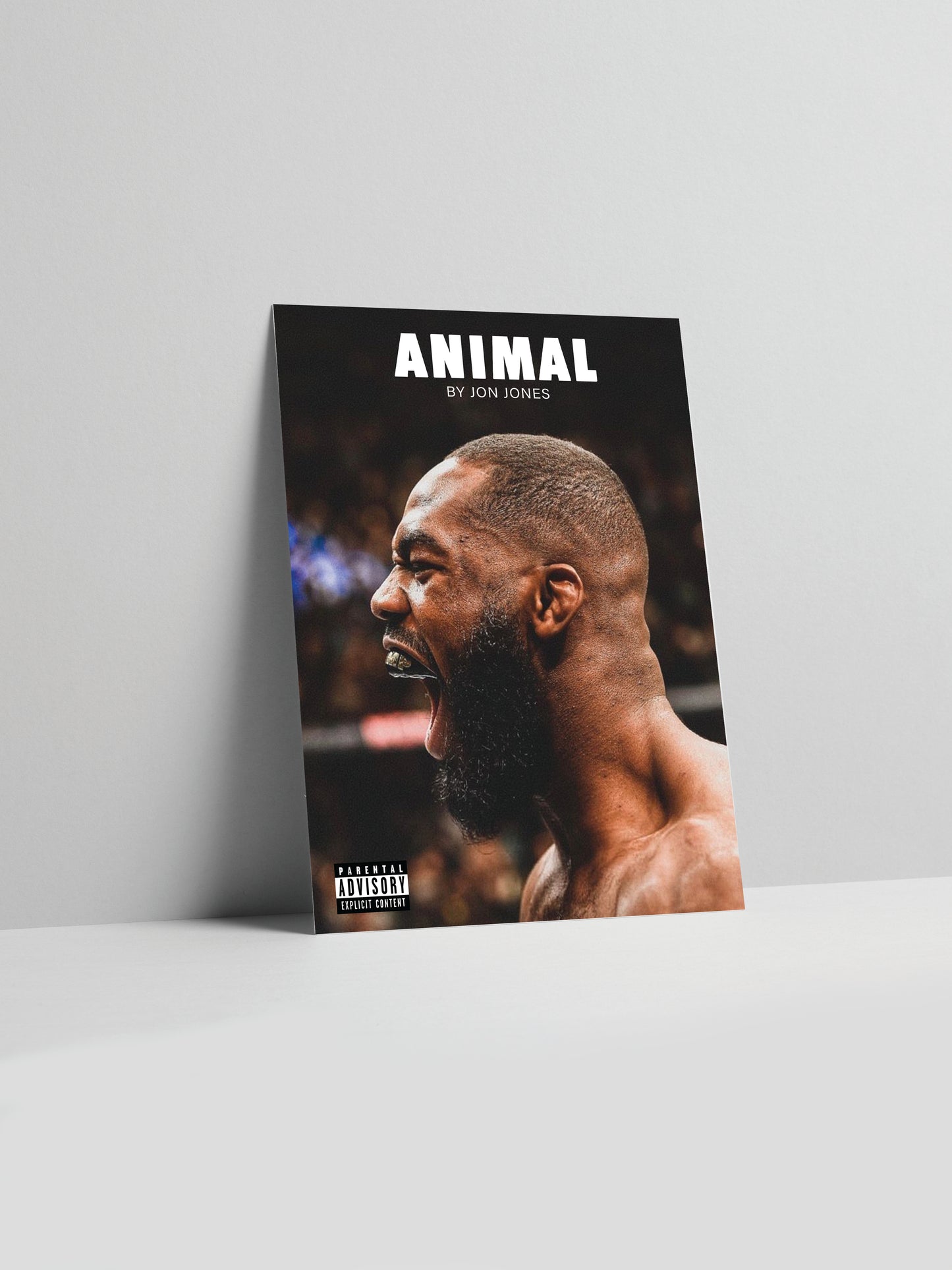 Affiche imprimée de Jon Jones