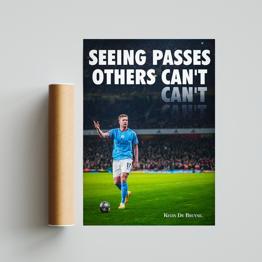 Kevin De Bruyne Poster Print