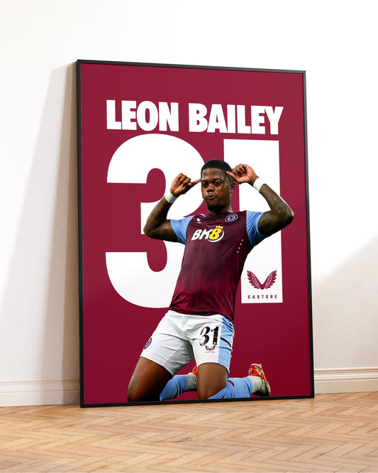Leon Bailey Poster Print