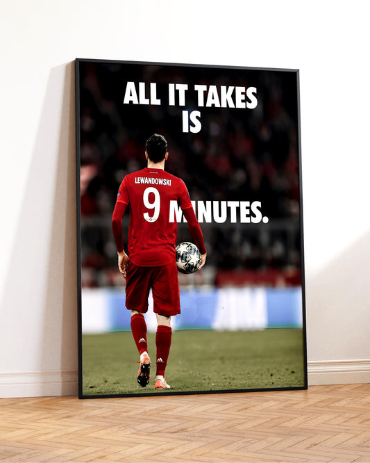 Robert Lewandowski Poster Print