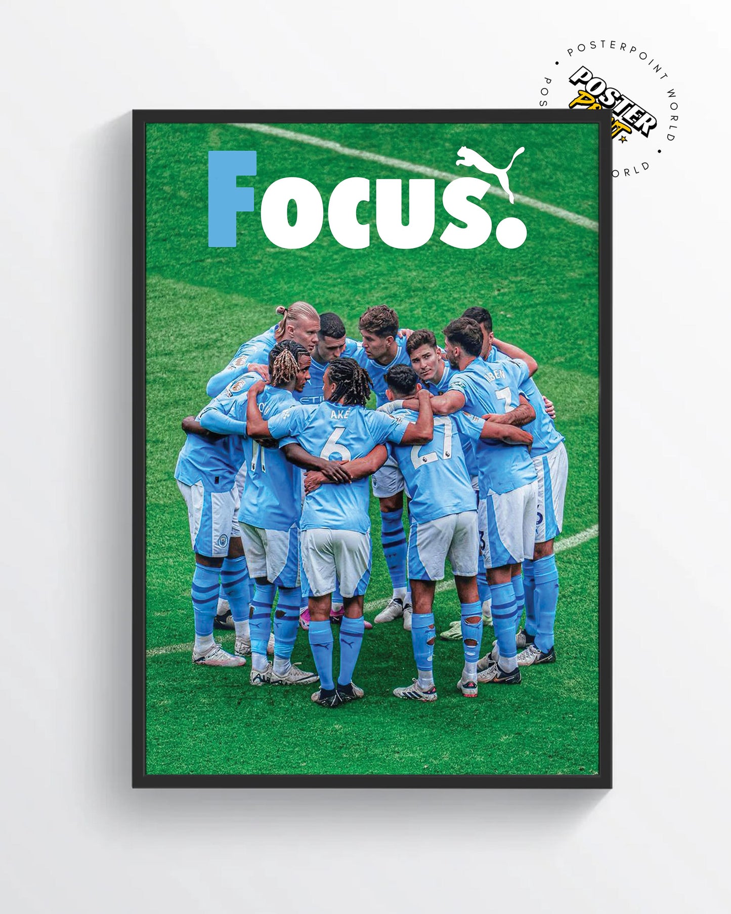 Affiche imprimée Manchester City