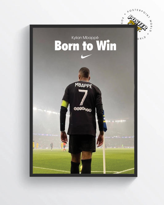 Kylian Mbappe Poster Print