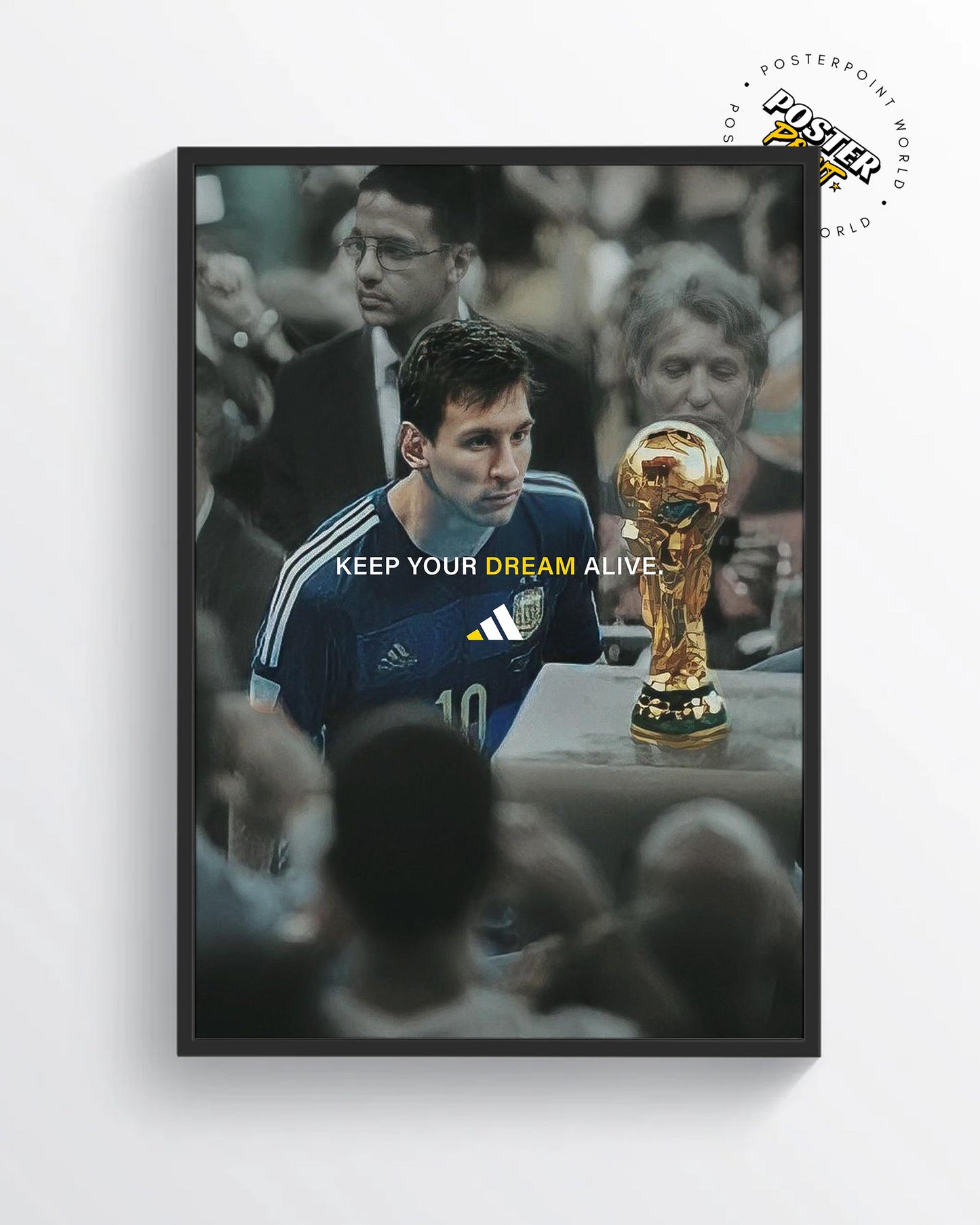 Affiche imprimée Messi