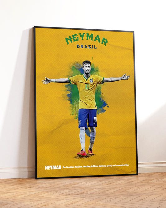Neymar Poster Print