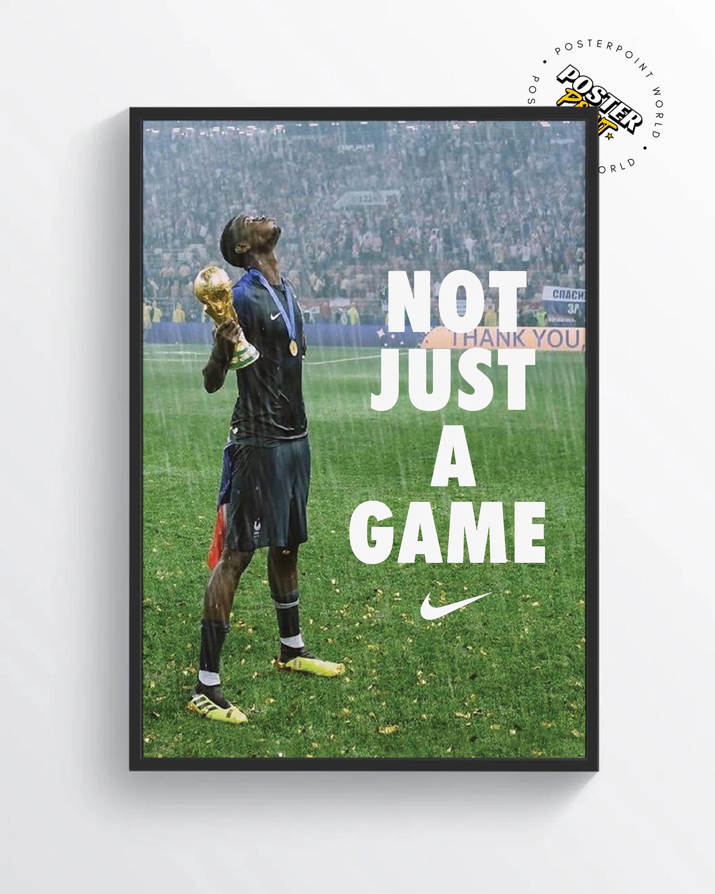 Affiche imprimée de Paul Pogba