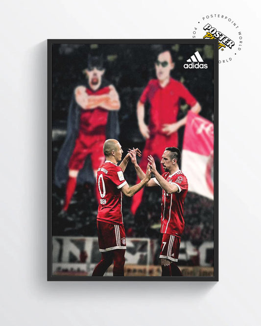 Ribbery & Robben Poster Print