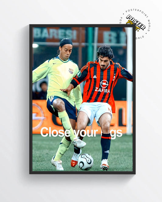Ronaldinho Poster Print