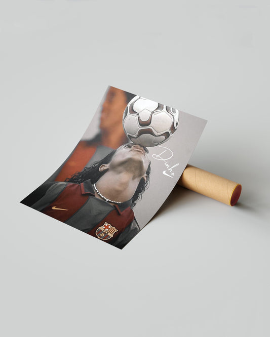 Ronaldinho Poster Print