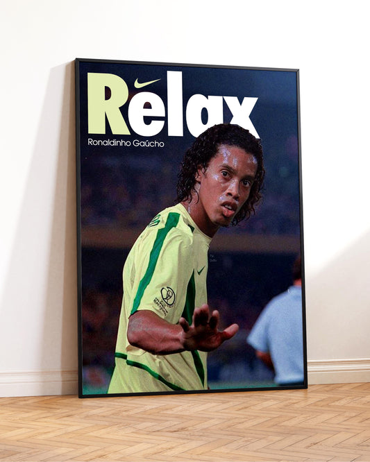 Ronaldinho Poster Print
