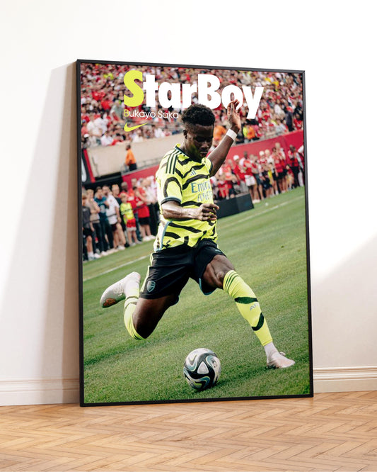 Bukayo Saka Poster Print