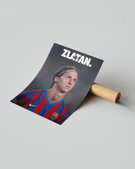 Zlatan Ibrahimovic Poster Print