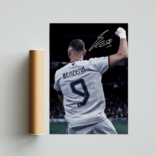 Karim Benzema Poster Print