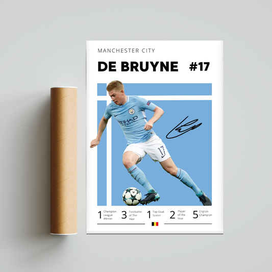 Kevin De Bruyne Poster Print