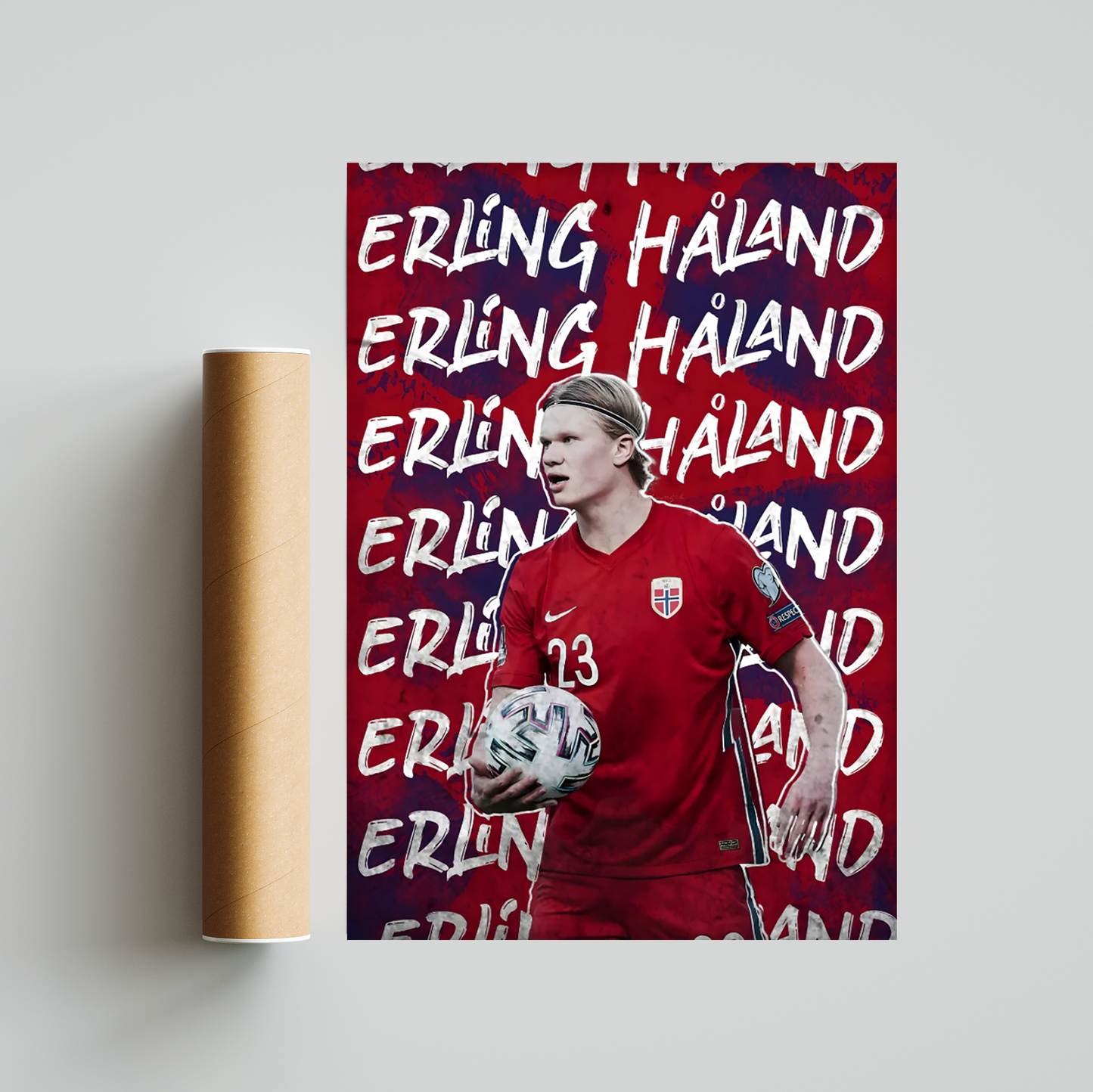 Erling Haaland Poster Print