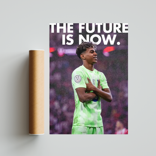 Lamine Yamal Poster Print