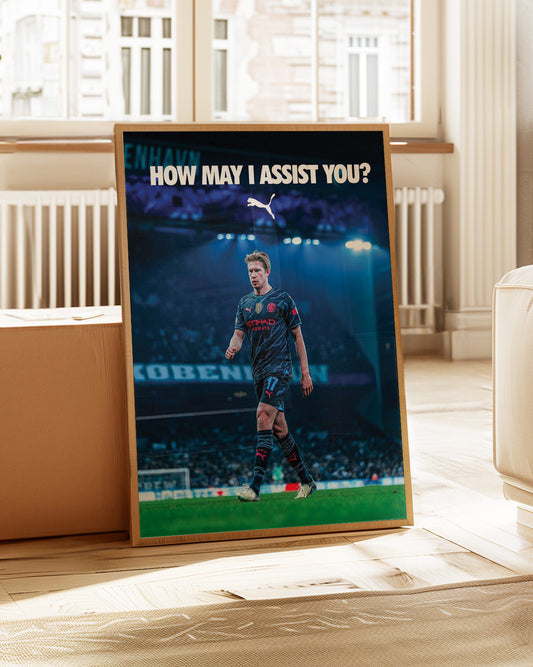 Kevin De Bruyne Poster Print