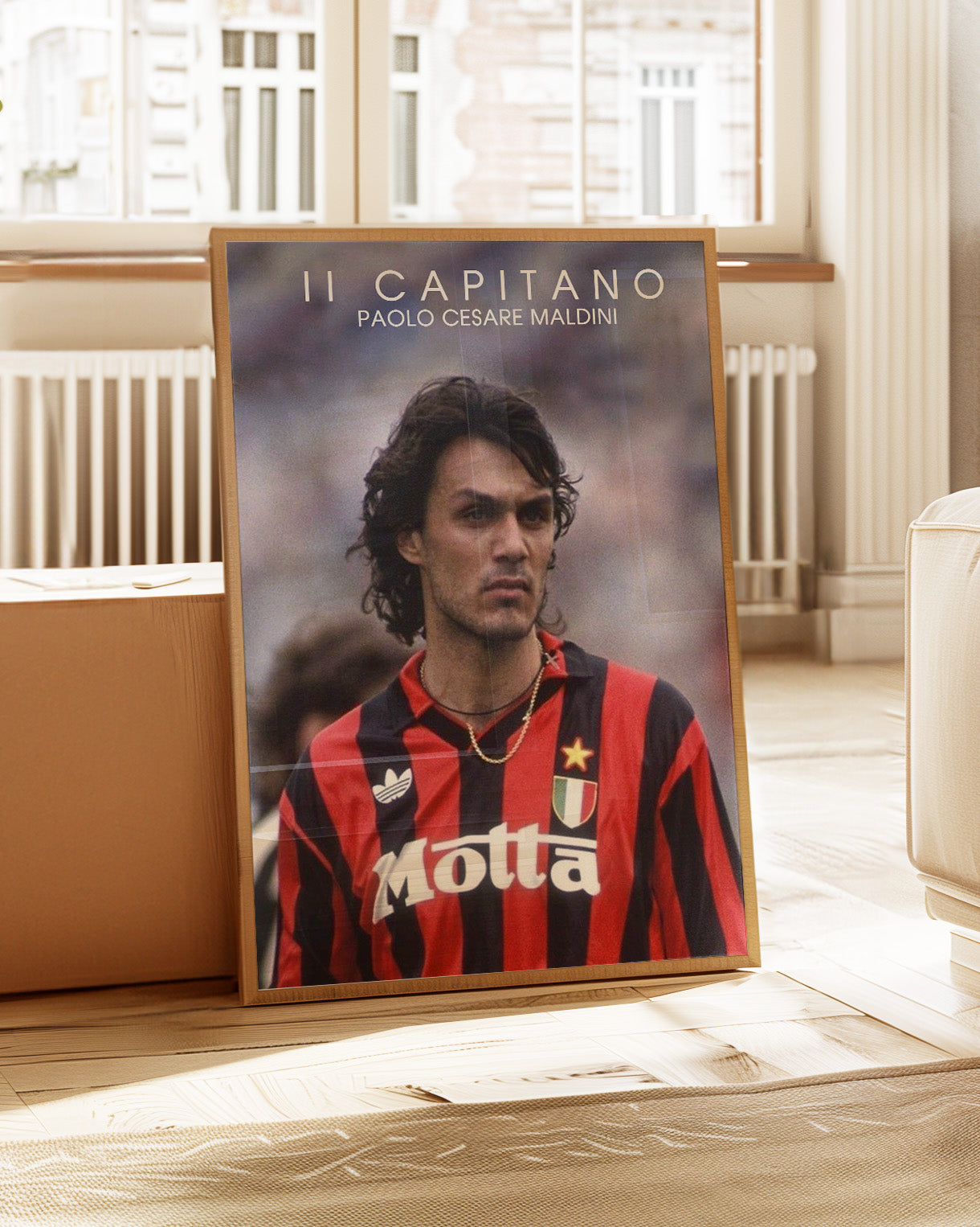 Stampa poster Paolo Maldini 