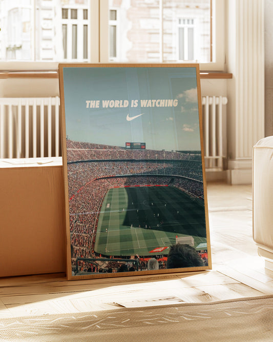 Camp Nou Poster Print