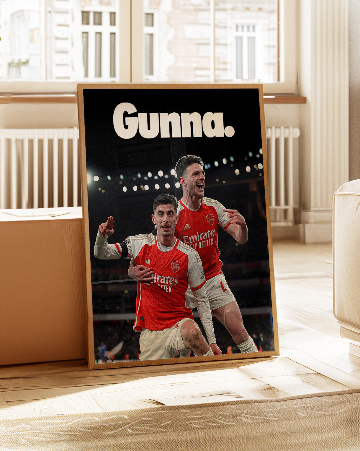 Declan Rice And Kai Havertz Poster Print