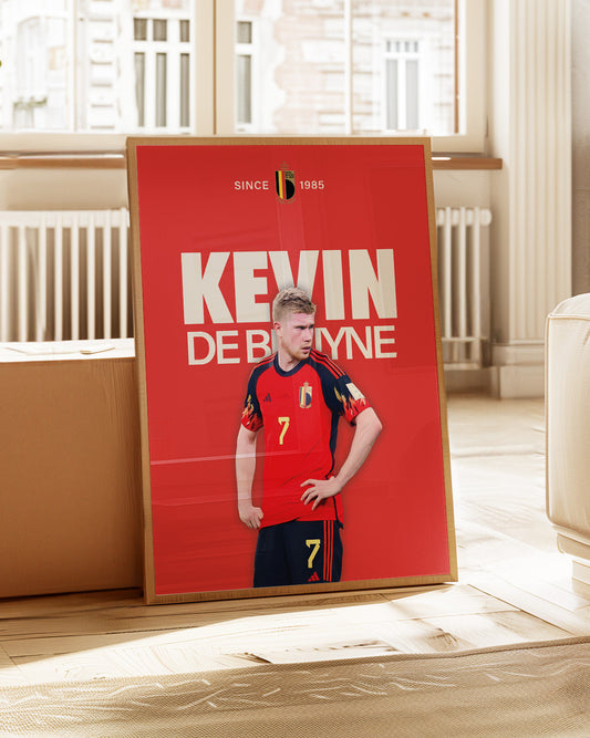 Kevin De Bruyne Poster Print