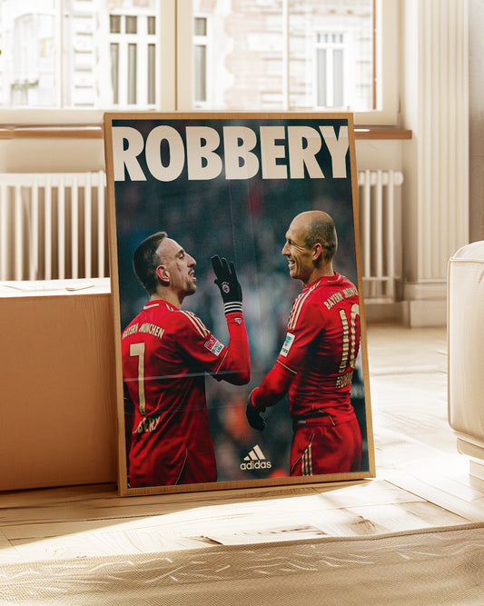 Ribbery & Robben Poster Print