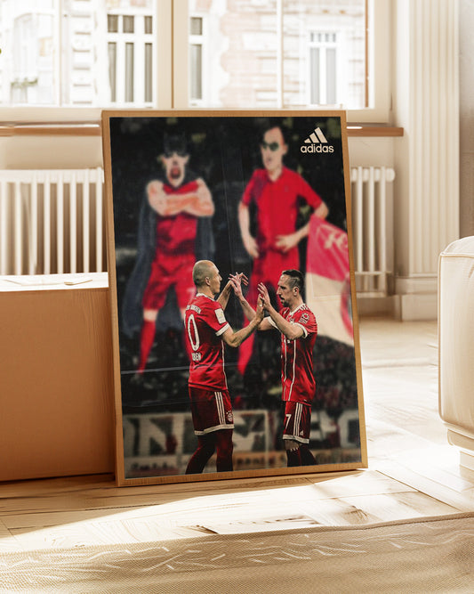 Stampa poster di Ribbery &amp; Robben