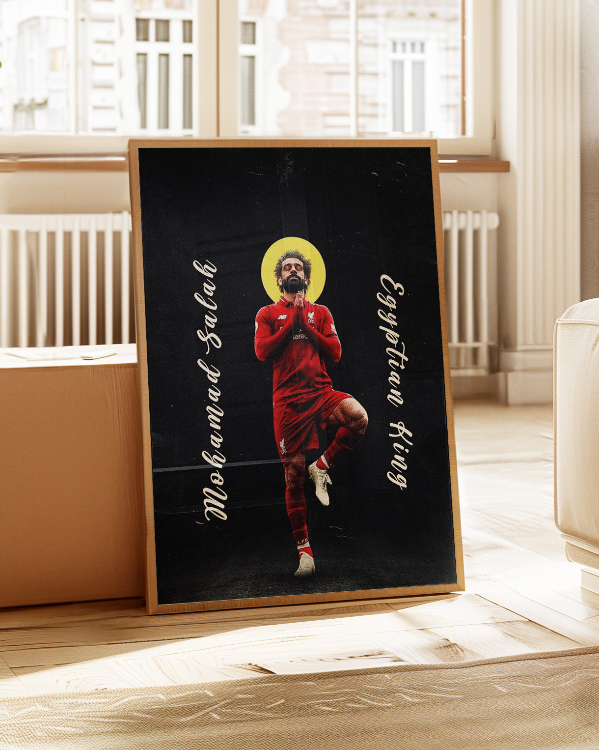 Mohamed Salah Poster Print