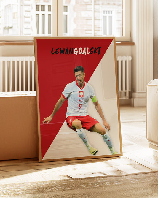 Stampa poster di Robert Lewandowski