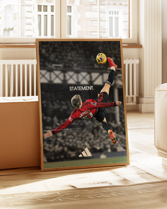 Alejandro Garnacho Poster Print