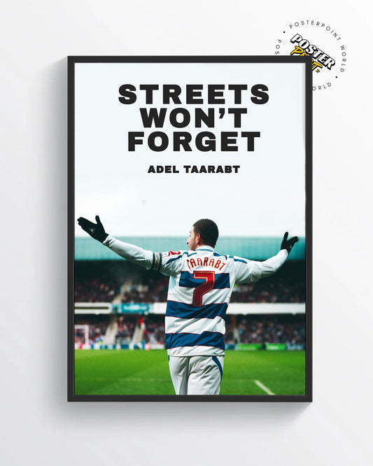 Affiche imprimée d'Adel Taarabt