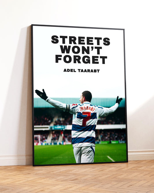 Affiche imprimée d'Adel Taarabt