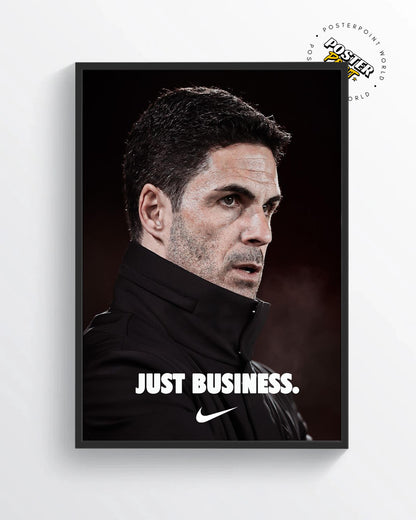 Affiche imprimée de Mikel Arteta
