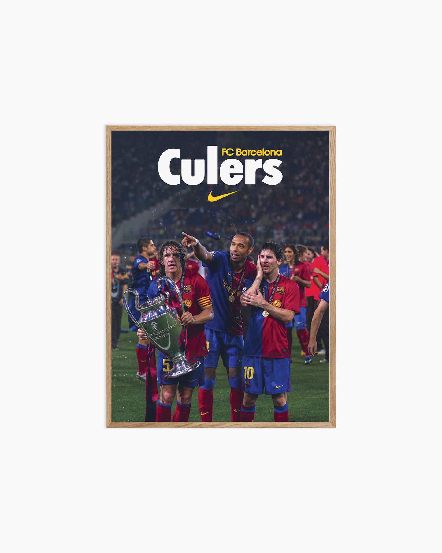 Stampa poster di Messi, Thierry Henry e Puyol
