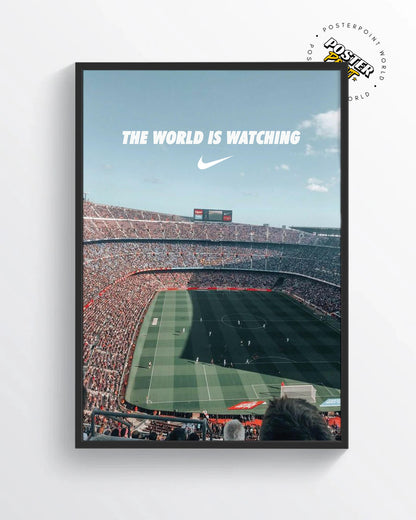 Affiche imprimée du Camp Nou 