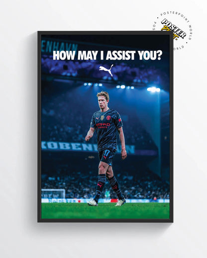 Kevin De Bruyne Poster Print