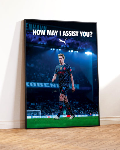 Kevin De Bruyne Poster Print