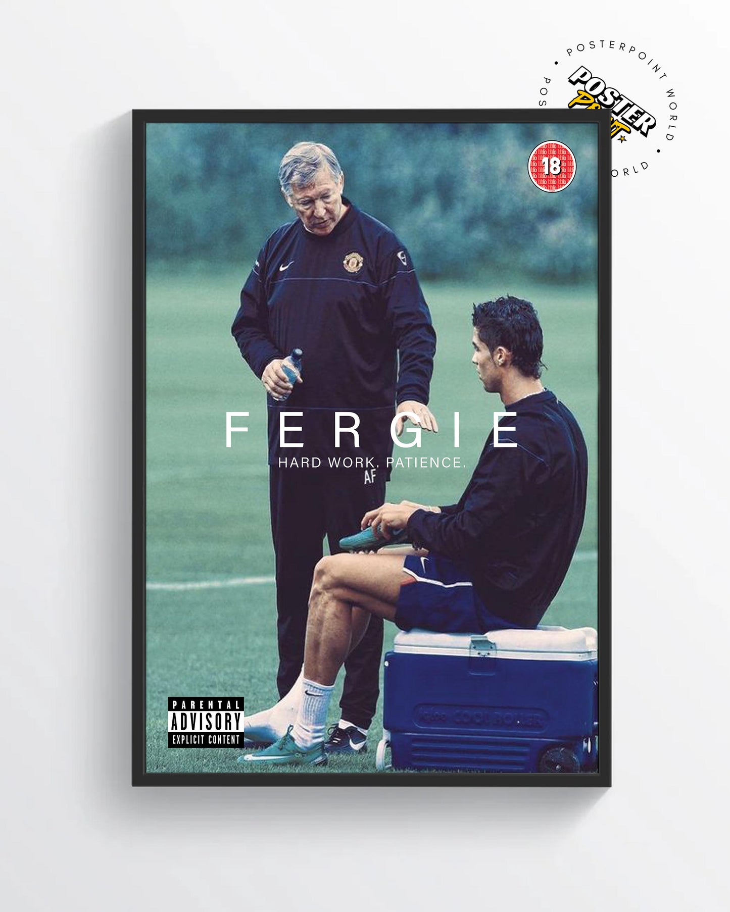 Alex Ferguson Poster Print