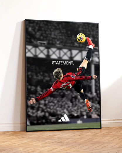 Alejandro Garnacho Poster Print