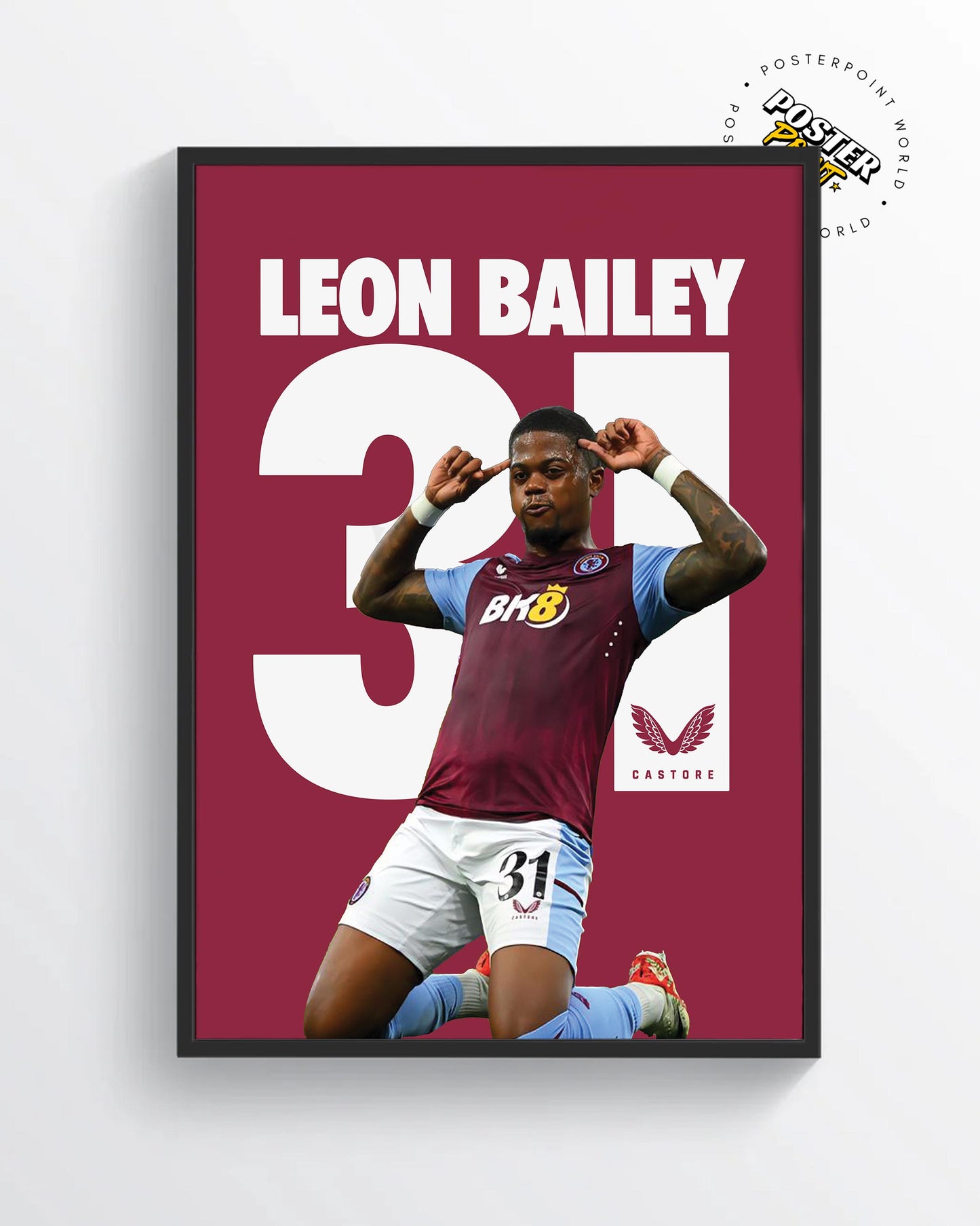 Leon Bailey Poster Print