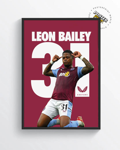 Leon Bailey Poster Print